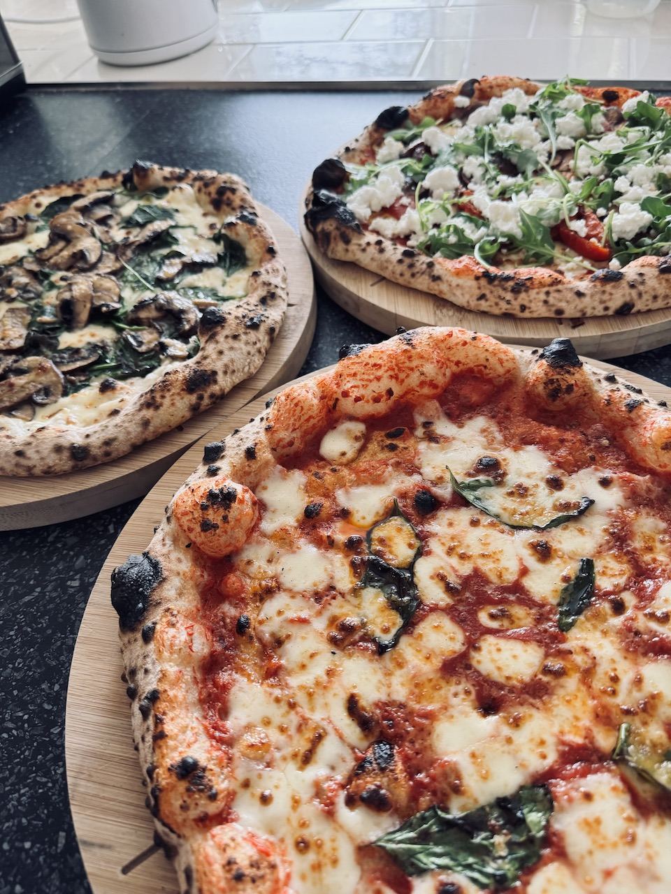 Scottish Pizza Co at a corporate event: custom menu